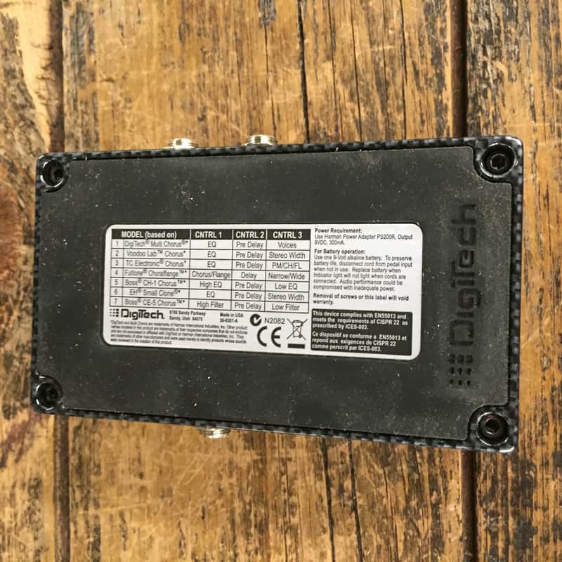 DigiTech CF-7 Chorus Factory Guitar Pedal | Reverb