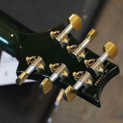 2015 PRS 30th Anniversary Custom 24 10 Top Electric Guitar Flamed Jade + OHSC image 20