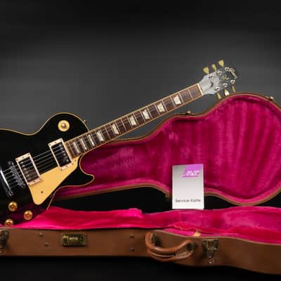 1996 Gibson Les Paul Standard - Ebony | USA Vintage Good Wood Era 490R 498T Humbucker | OHSC image 2
