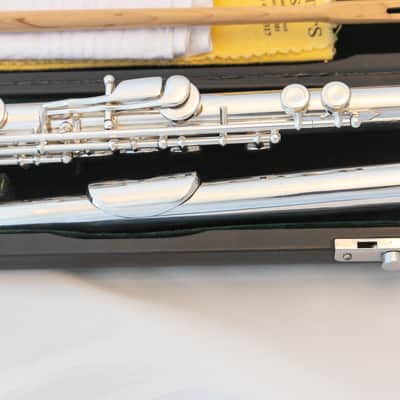 Pearl PF-501 Flute Silver-plated with Split-E *Made in Japan *Cleaned & Serviced *Ready to play image 10