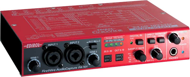 Edirol FA-101 Firewire Audio Interface image 1