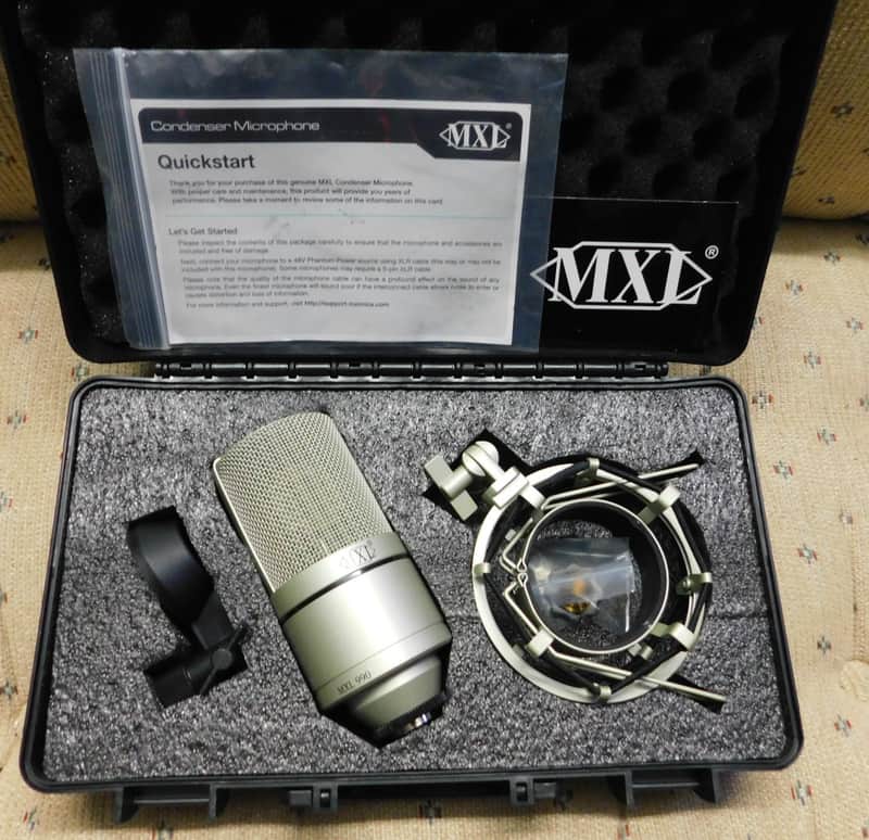 MXL 990 Complete Bundle 2022 - Present - Nickel image 1