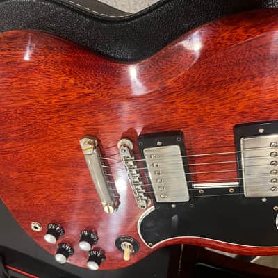 2025 Gibson Custom Shop '61 Les Paul SG Reissue VOS Faded Cherry image 4