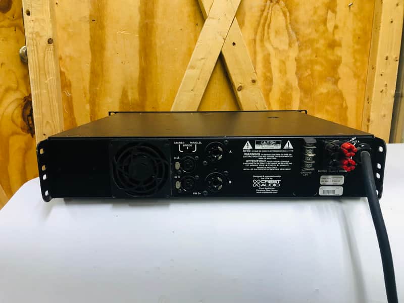 Crest Audio 6001 Professional Audio Power Amplifier - 600 | Reverb