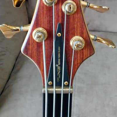 Greg Lake Tune Guitar Technologies King Bass TWB-4BB 1983 Mahogany image 3