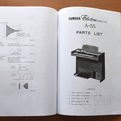 Immagine Yamaha A-55 Electone Service Manual & Schematics - Technical Repair Guide - Vintage - 7