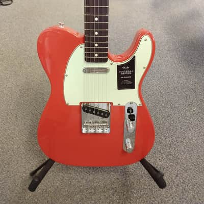 New Fender Vintera II '60s Telecaster, Rosewood Fingerboard - Fiesta Red with Fender Deluxe Gigbag image 1