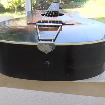 Gibson Kalamazoo 1938 Antique Brown Sunburst with Hardcase. image 5