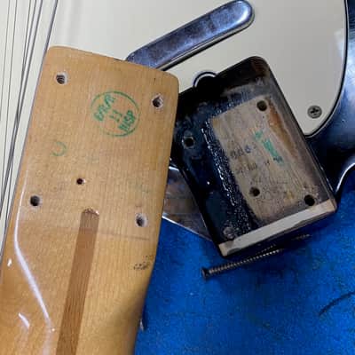 Fender Telecaster 1974 Black Maple Neck Ash Body image 19
