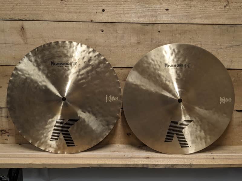 Zildjian 14" K Series Mastersound Hi-Hat Cymbals (Pair) 1999 - Present - Traditional image 1