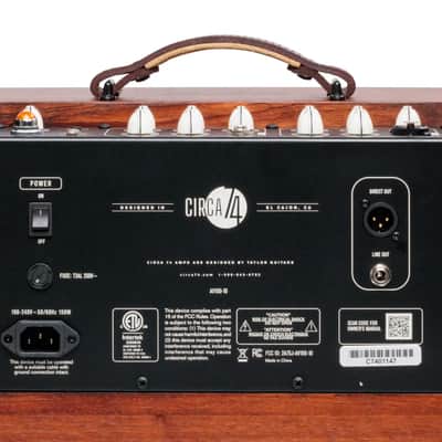 Taylor Circa 74 AV150-10 Acoustic Amplifier & Vocal System, Mahogany image 7