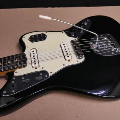 Vintage Fender Jaguar 1962 Black Refin SURFS UP image 2