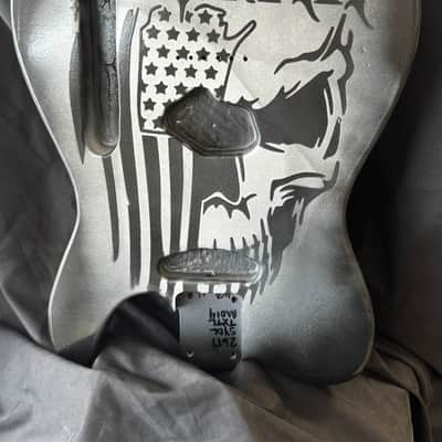 MH Customs OUTLAW SKULL V1 2026 - NITROCELLULOUS GLOSS image 1