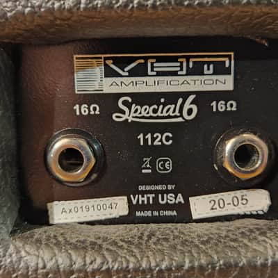 VHT AV-SP-6H Special 6 1x12" Guitar Stack image 22