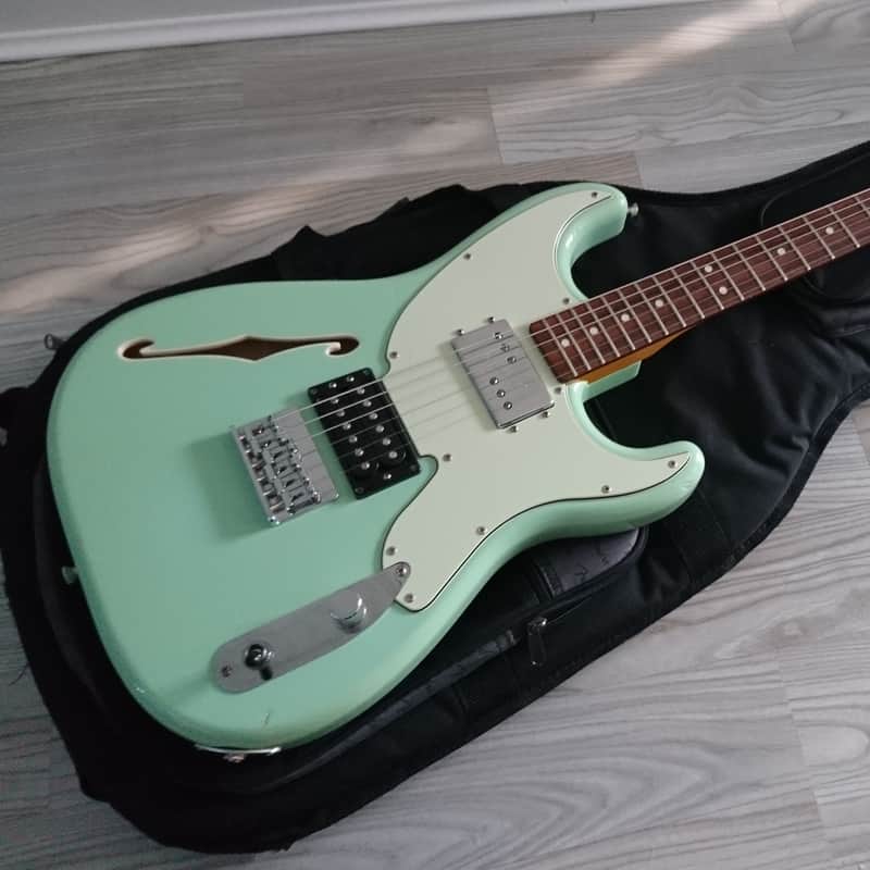 2011 Fender Pawn Shop '72 Stratocaster / Telecaster, Surf Green (MIJ, made in Japan) image 1