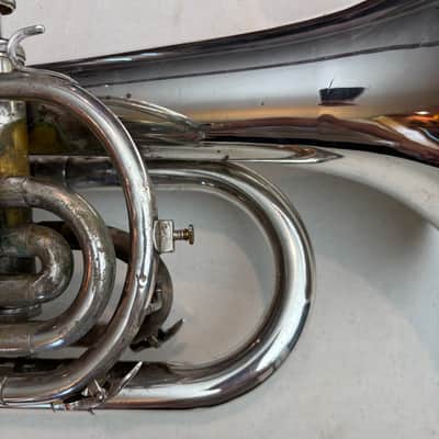 Blessing BM311S Silver-Plated Marching Baritone – Good Condition, Original Case image 9