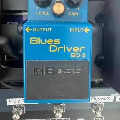 Boss BD-2 Blues Driver (Silver Label) 1995 - Present - Blue image 1
