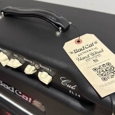 Bad Cat Cub V EL34 40-Watt Guitar Amp Head 2024 - Present - Black imagen 2