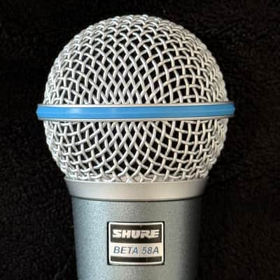 Shure BETA 58A Handheld Supercardioid Dynamic Microphone 1996 - Present - Black image 2