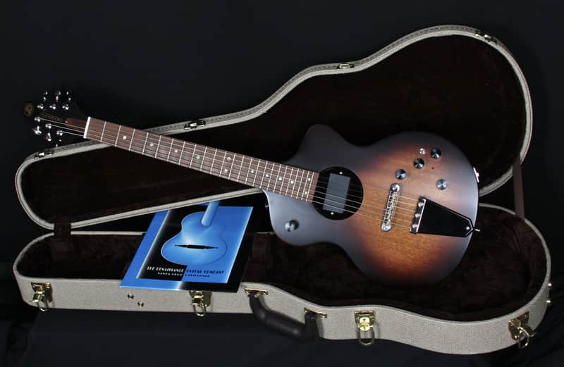 TKL Hard Case for Rick Turner Model 1 Guitar Taupe/Brown image 1