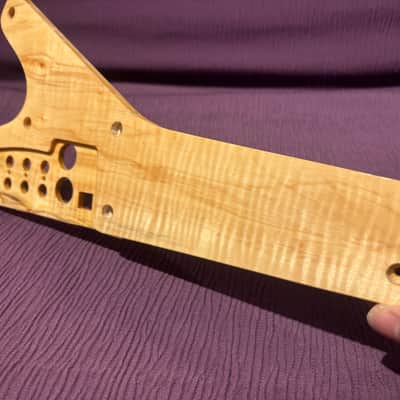Moog Sub Phatty & Little Phatty or Stage2 replacement side panels. "Aqua Timber Chestnut"5A MasterGrade.Polyurethane gloss finish. image 8