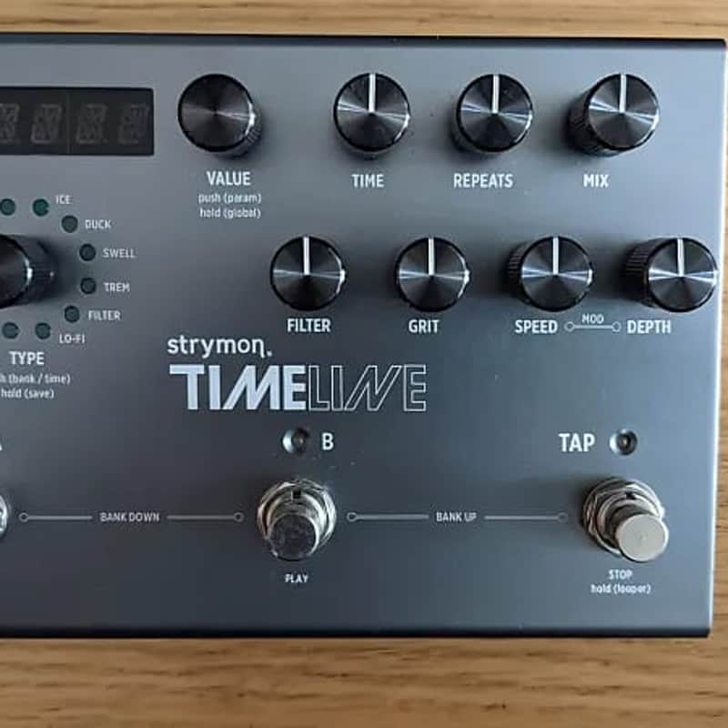 2011 – Present Strymon TimeLine Delay Silver