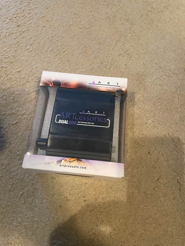 ART Dual RDB Dual Reamping Direct Box BRAND NEW 2010 - Present - Black image 1