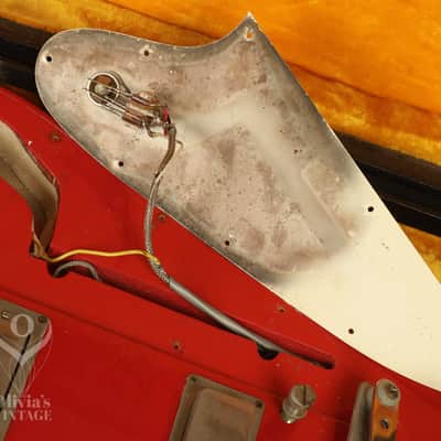 1965 Gibson reverse Firebird III w/non-reverse headstock original CARDINAL RED!! image 22