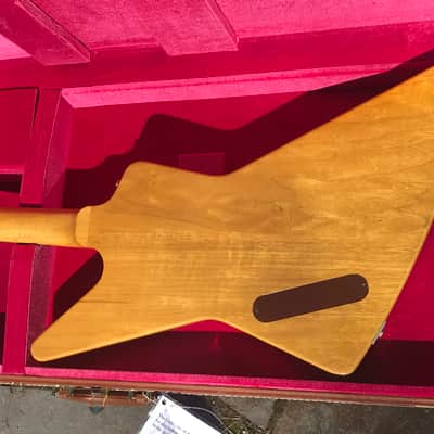 2021 Gibson Custom Shop 1958 Explorer Korina "snake eyes" image 4