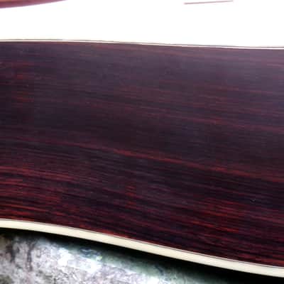 1977 Sada Yairi YD-305 Japan Vintage D35 Replica Acoustic Guitar  Natural+Deluxe Hard Case image 14