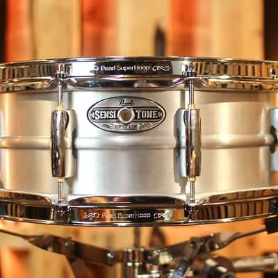 Pearl 14x5 SensiTone Heritage Alloy Aluminum Snare Drum image 1