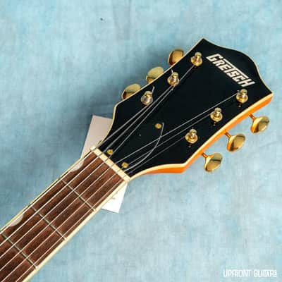 USED Gretsch G5428TG-59 Limited-Edition Electromatic Orange Stain 2023 Hollow Body Electric Guitar - No Bag/Case image 6