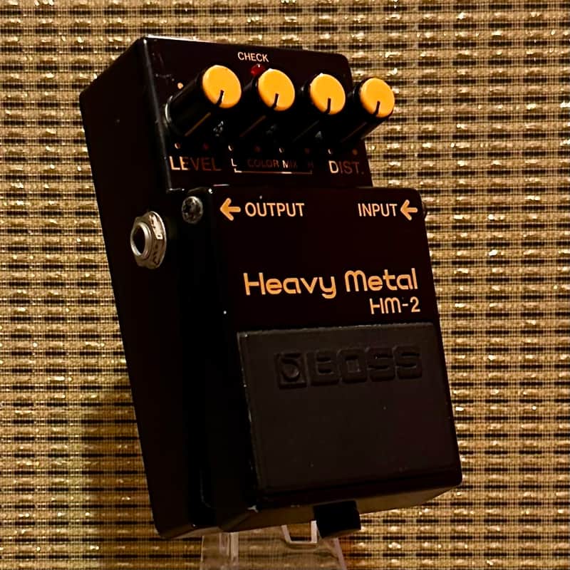 1986 BOSS HM-2 Heavy Metal (Black Label) MIJ Japan original vintage image 1