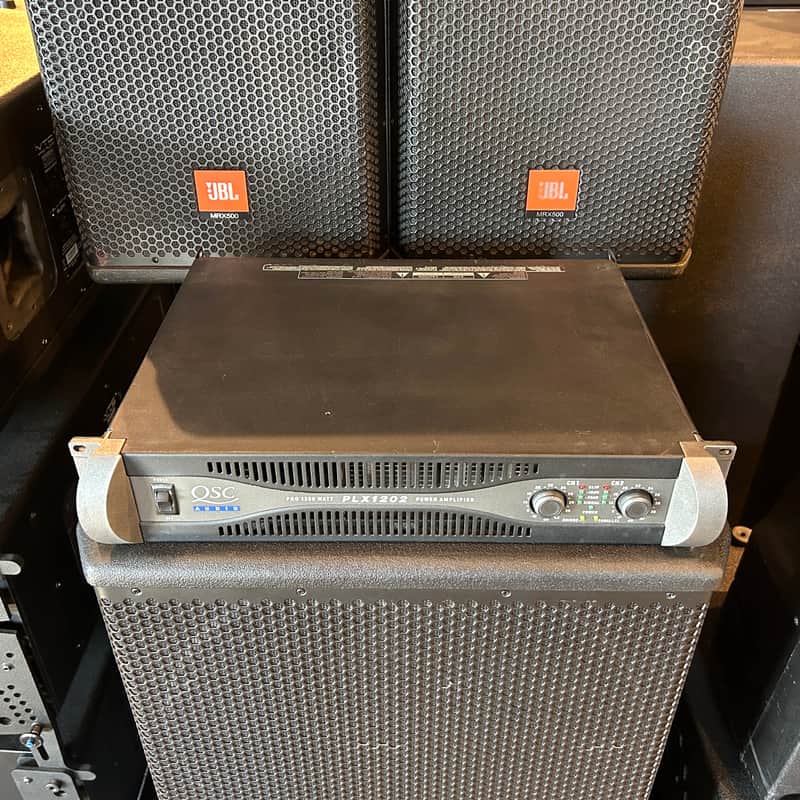 QSC PLX1202 1200 Watt Power Amplifier | Reverb