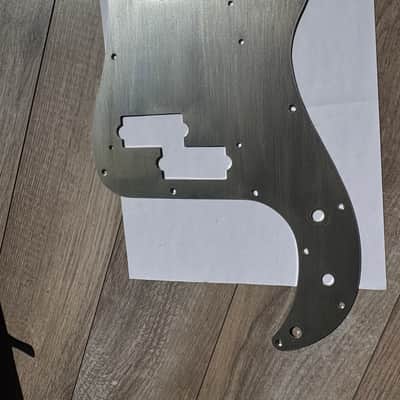 62 Fender Precision USA 13 Hole pickguard pattern Relic / Aged Silver Aluminum 1962 64 71 image 1