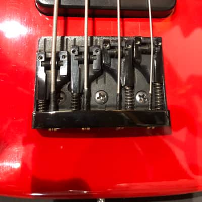 RARE 1987 Gibson Bass IV Ferrari Red w/ Original Case image 18
