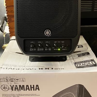 Yamaha STAGEPAS 100BTR 100W Battery-Powered Portable PA System w/ Bluetooth image 1