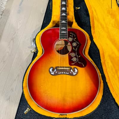 Gibson Custom Shop Jimmy Page Signature '64 SJ-200 2024 - Cherry Tea image 1