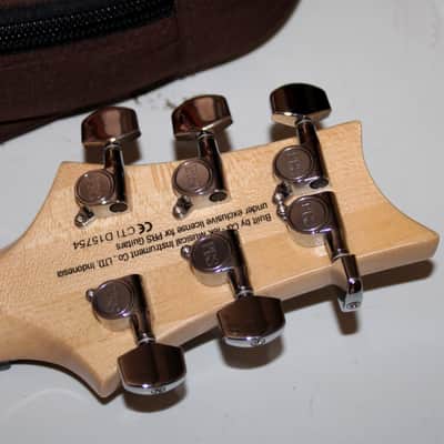 PRS SE Custom 24 Electric Guitar Bonnie Pink Seymour Duncan PRS Locking Tuners image 8