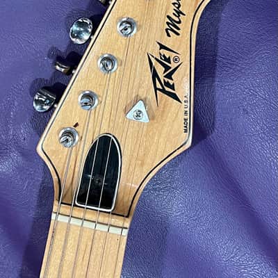 vintage 1980s 1983 Peavey USA MYSTIC White image 7