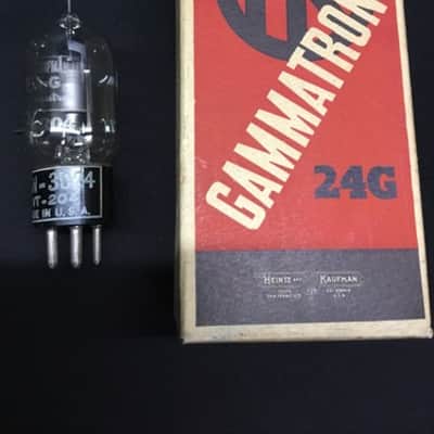 HEINTZ and KAUFMAN Gammatron 24G JAN 3C24 VT-204 New in Box VACUUM TUBE V.8377 image 1
