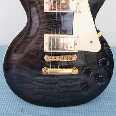2008 Epiphone Les Paul Ultra II LP Guitar Midnight Ebony Vintage Aspen Guitar Case Included Near Mint image 5