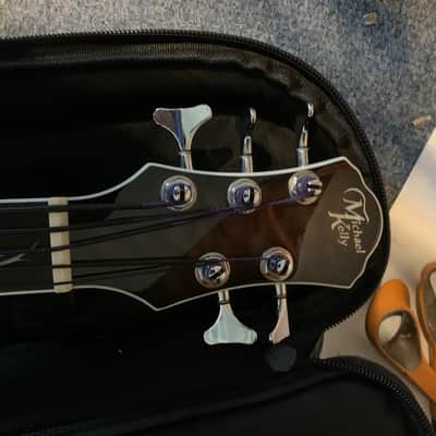 Michael Kelly MKDF5SKB Dragonfly 5-String 2010s - Smoke Burst image 8