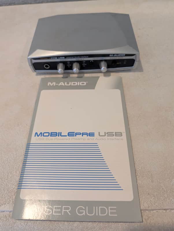 M-Audio Mobile Pre USB Preamp/Interface 2000s - Silver image 1