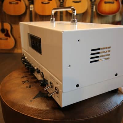 Revv Amplification D20  20/4-Watt Amp Head White + Case image 3