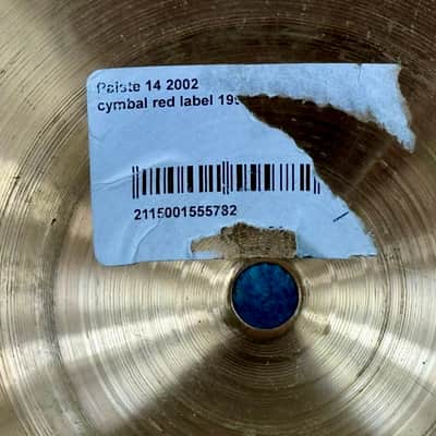 14” Paiste 2002 MEDIUM Bottom Hihat image 7