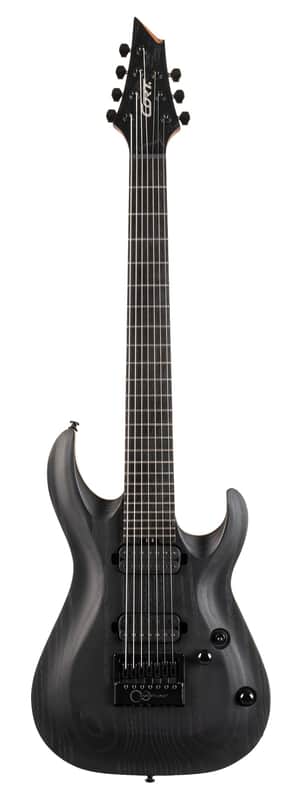 Cort KX707 | Evertune 7-String Electric Guitar, Black. New with Full Warranty! image 1