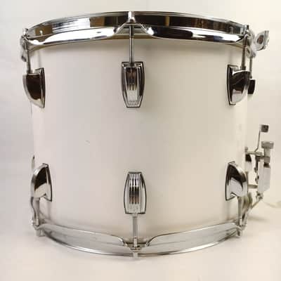 Ludwig Strider 10x14"White Cortex Snare Drum ++Aluminum Ring Parade/Marching P85 image 8