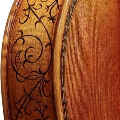 Maple Leaf Strings Craftsman Collection Hellier Strad Violin MLS540 VN 4/4 includes Bow & Case image 5