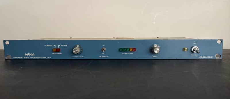 Orban 526A Dynamic Sibilance Controller De-Esser 1970s - Blue image 1